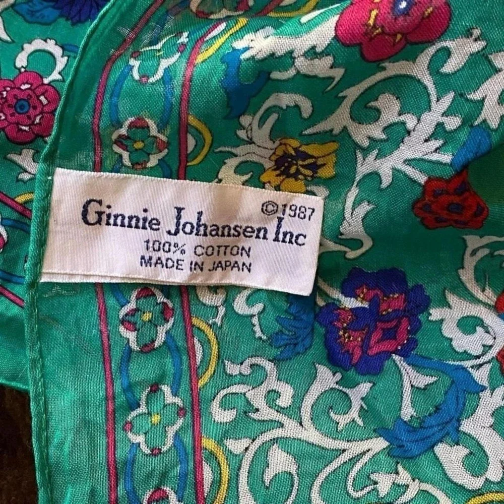 Ginnie Johansen  Green Floral Border 26